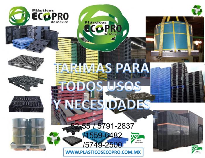 TARIMAS DE PLASTICO